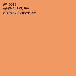 #F19963 - Atomic Tangerine Color Image