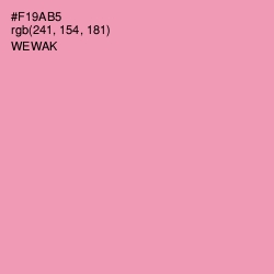 #F19AB5 - Wewak Color Image