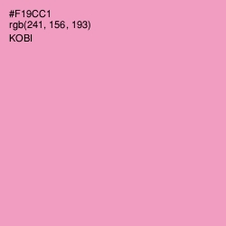 #F19CC1 - Kobi Color Image