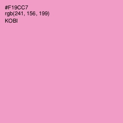 #F19CC7 - Kobi Color Image