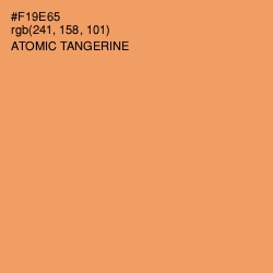 #F19E65 - Atomic Tangerine Color Image