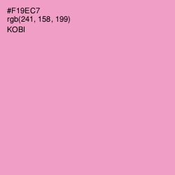 #F19EC7 - Kobi Color Image