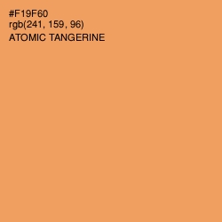 #F19F60 - Atomic Tangerine Color Image