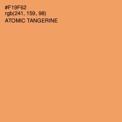 #F19F62 - Atomic Tangerine Color Image