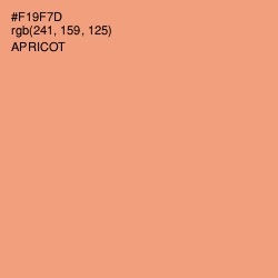 #F19F7D - Apricot Color Image