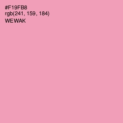 #F19FB8 - Wewak Color Image