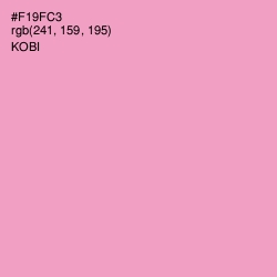 #F19FC3 - Kobi Color Image