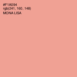 #F1A094 - Mona Lisa Color Image