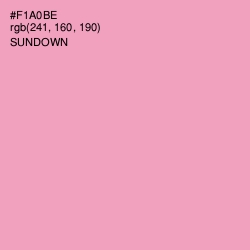 #F1A0BE - Sundown Color Image