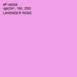 #F1A0E8 - Lavender Rose Color Image