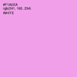 #F1A0EA - Lavender Rose Color Image