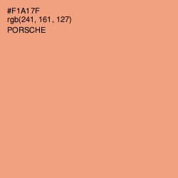 #F1A17F - Porsche Color Image