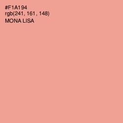 #F1A194 - Mona Lisa Color Image