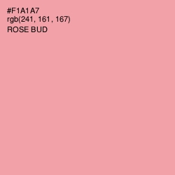 #F1A1A7 - Rose Bud Color Image