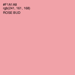 #F1A1A8 - Rose Bud Color Image