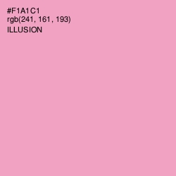 #F1A1C1 - Illusion Color Image