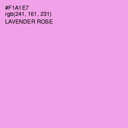 #F1A1E7 - Lavender Rose Color Image