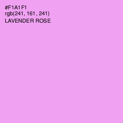 #F1A1F1 - Lavender Rose Color Image