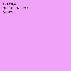 #F1A2F9 - Mauve Color Image