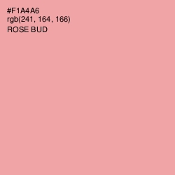#F1A4A6 - Rose Bud Color Image