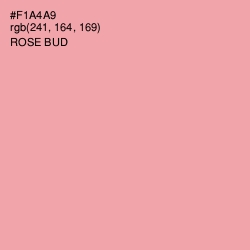 #F1A4A9 - Rose Bud Color Image