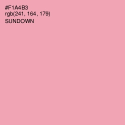 #F1A4B3 - Sundown Color Image
