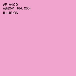 #F1A4CD - Illusion Color Image