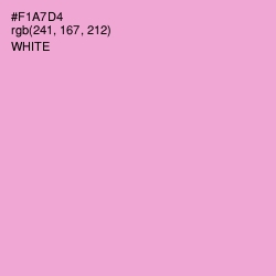 #F1A7D4 - Lavender Pink Color Image