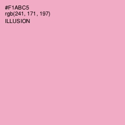 #F1ABC5 - Illusion Color Image