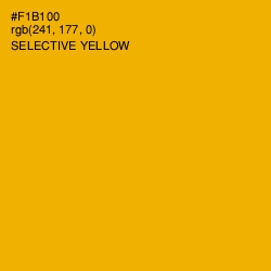 #F1B100 - Selective Yellow Color Image