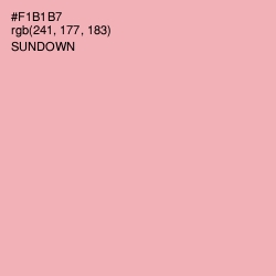 #F1B1B7 - Sundown Color Image