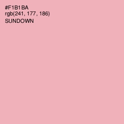 #F1B1BA - Sundown Color Image