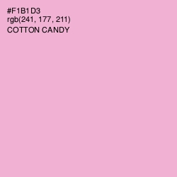 #F1B1D3 - Cotton Candy Color Image