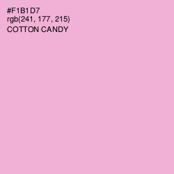 #F1B1D7 - Cotton Candy Color Image