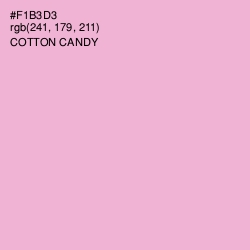 #F1B3D3 - Cotton Candy Color Image