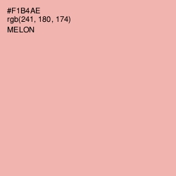 #F1B4AE - Melon Color Image