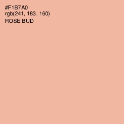 #F1B7A0 - Rose Bud Color Image