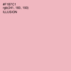 #F1B7C1 - Illusion Color Image