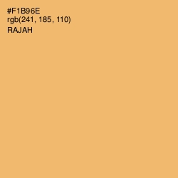 #F1B96E - Rajah Color Image