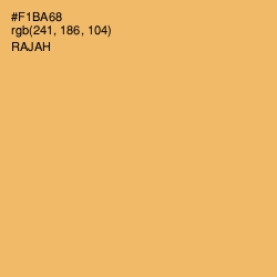 #F1BA68 - Rajah Color Image