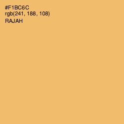 #F1BC6C - Rajah Color Image
