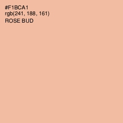 #F1BCA1 - Rose Bud Color Image