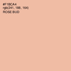 #F1BCA4 - Rose Bud Color Image