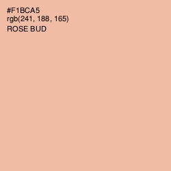 #F1BCA5 - Rose Bud Color Image