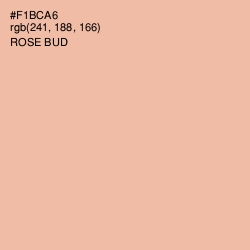 #F1BCA6 - Rose Bud Color Image