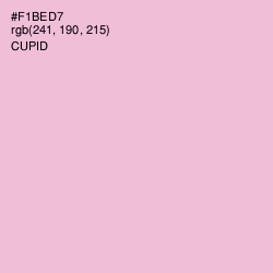 #F1BED7 - Cupid Color Image