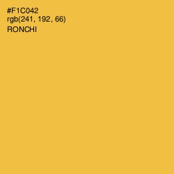 #F1C042 - Ronchi Color Image