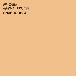 #F1C08A - Chardonnay Color Image