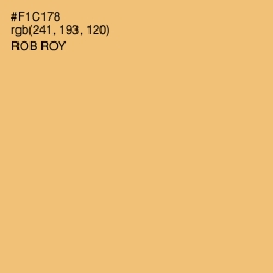 #F1C178 - Rob Roy Color Image