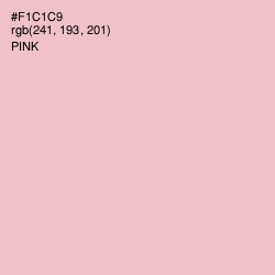 #F1C1C9 - Pink Color Image